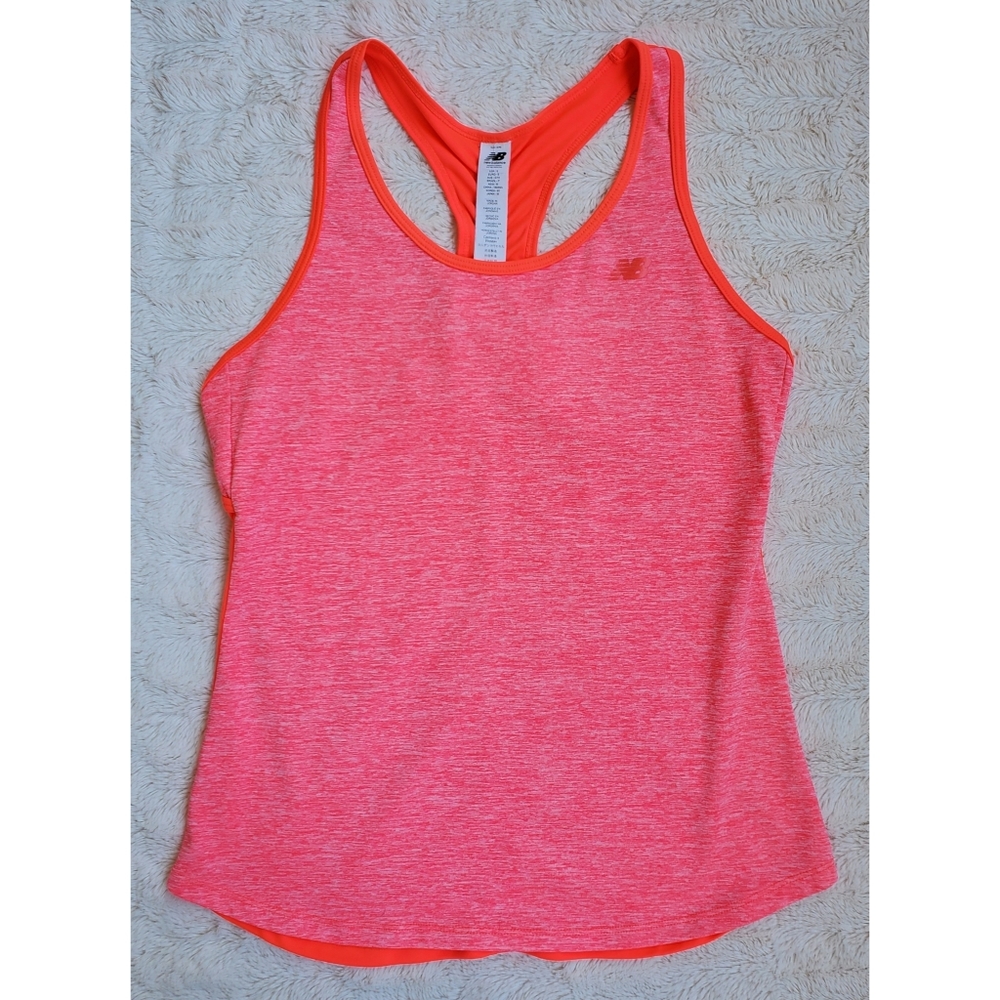 New Balance Hot Pink Racerback Tank Top